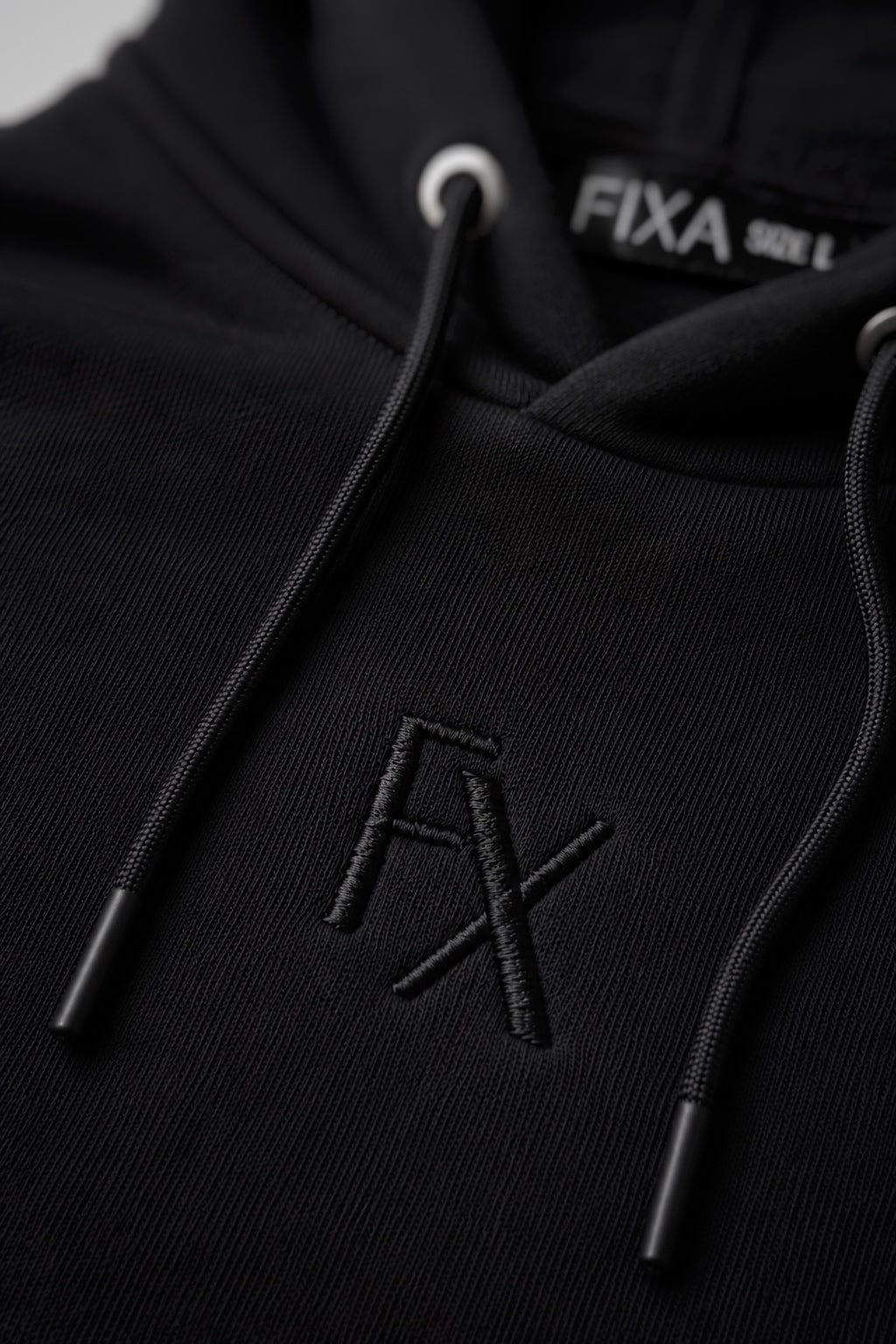 Hoodie FX VERANO logo negro