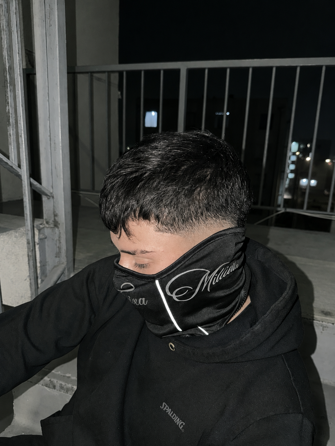 FX Neck™ Reflectante GRIS METALIZADO