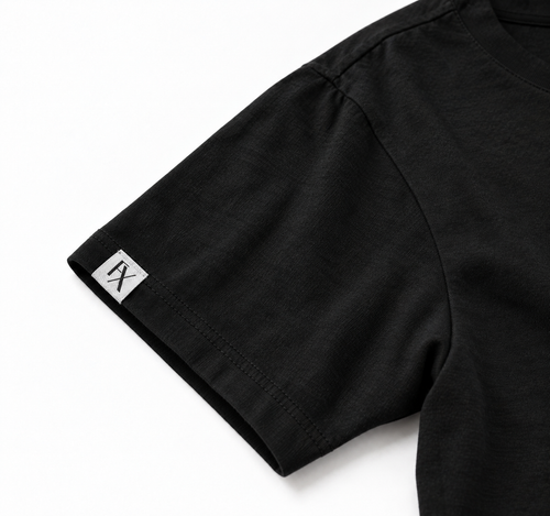 Polera STARS BLACK bordado