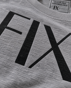 Polera FIXA CLASSIC gris melange