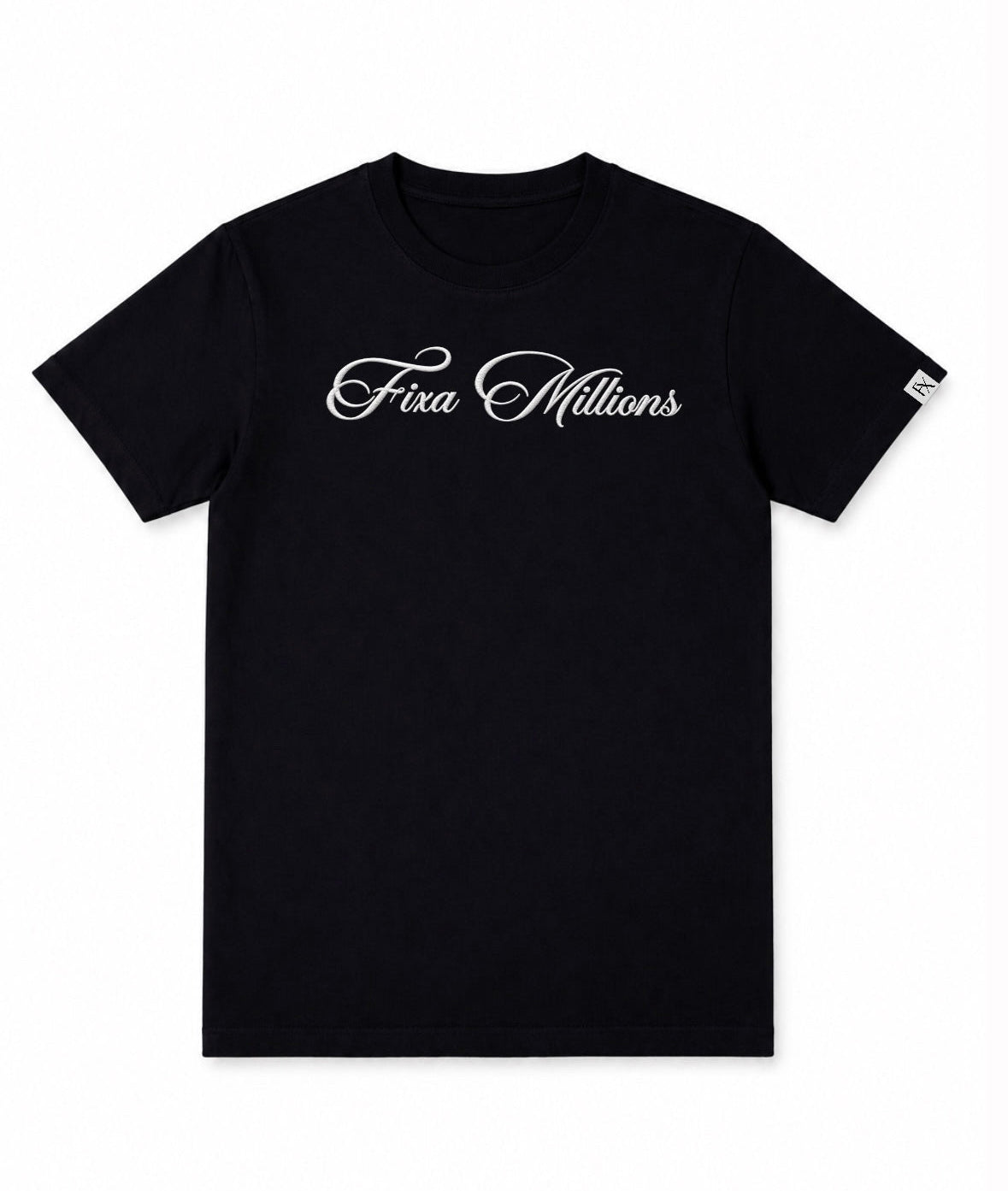 Polera STARS BLACK bordado