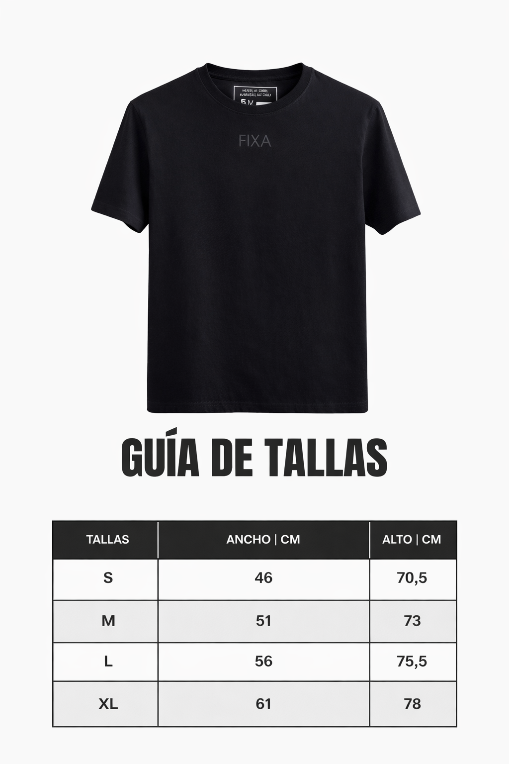 T - SHIRT Essential BLACK