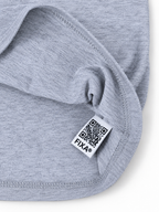 Polera FIXA CLASSIC gris melange